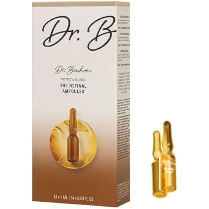 STRBOXONG THE RETINAL AMPOULES (14 X 1ML) - ANTI-AGEING FACIAL AMPOULES WITH RETINAL - SUPPORTS SKIN RENEWAL & EVENNESS - SMOOTHS WRINKLES - DERMATOLOGICALLY TESTED - Image 1